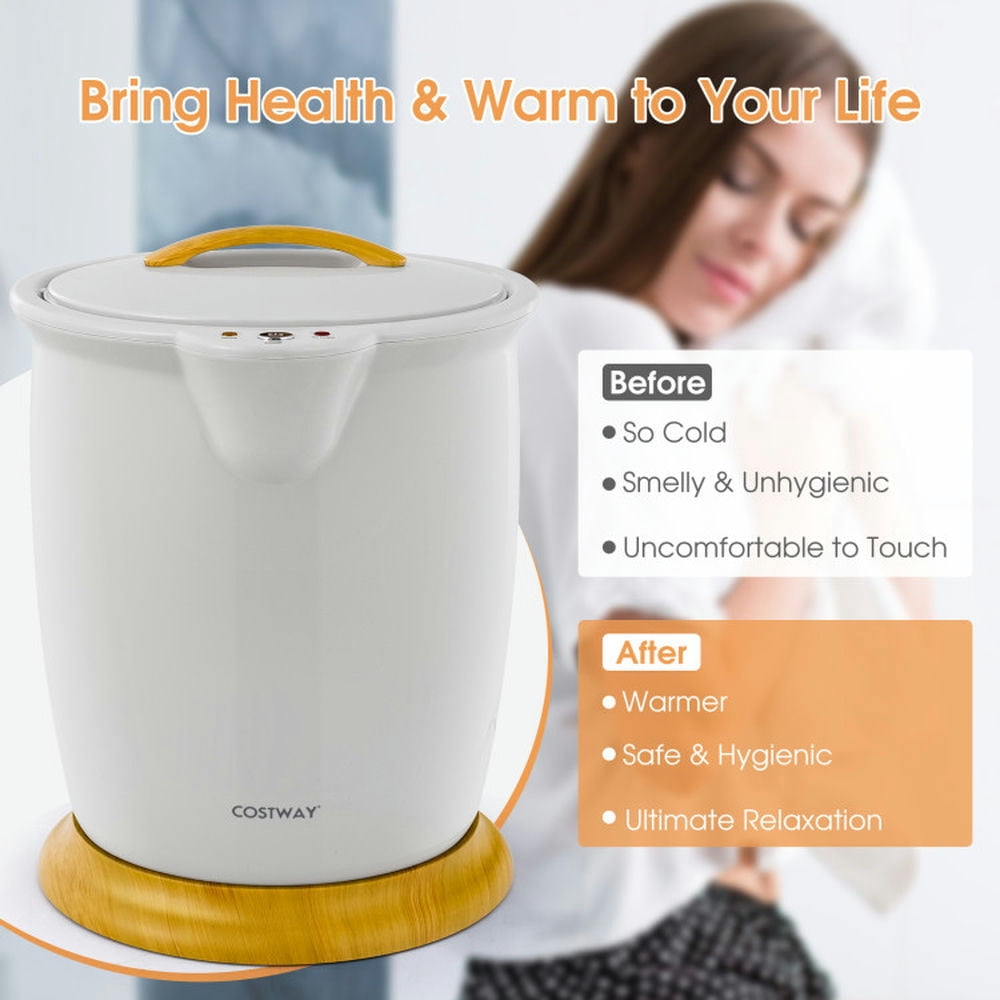 YYAo Apartments Dryer, Laundry Dryer,Towel Warmer Bucket with Fragrance Holder and Auto Shut-Gray