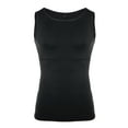 thumbnail image 4 of Men Shapewear Top Sweatshirt Vest Sportswear Shaper Top Seamless Compression Shaping Underwear Back Firm Control Tummy Belly Chest Waist Trainer Trimmer Gear Slimming Clothes Abs Silhouette Brief, 4 of 9