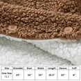 thumbnail image 4 of Sherpa jackie Mink Fleece for Adults 73 x 51”| Cozy Warm, 4 of 7