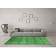 thumbnail image 3 of Ahgly Company Indoor Rectangle Oriental Emerald Green Industrial Area Rugs, 3' x 5', 3 of 4