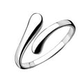 thumbnail image 3 of Shisuyan Bague en Cuivre Argent 1Ensemble 0.7x0.7in, 3 of 8