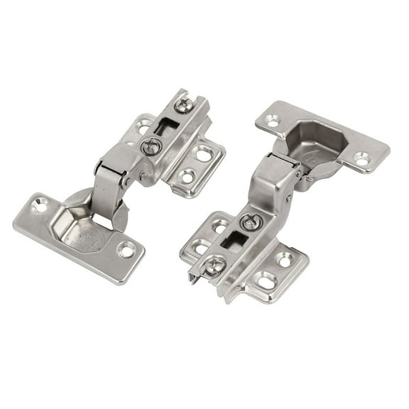 Unique Bargains 105mmx63mmx33mm Metal Furniture Door Hinges 2Pcs