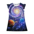 thumbnail image 4 of LOVZFMLL Robe d'Été Sans Manches pour Filles Tout-Petits Imprimé Graphique Vêtements pour Enfants, 4 of 6