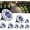 8 PACK, variant on Solar Ground Lights 4 Pack, Upgraded Solar Garden Lights Waterproof Long Lasting for Pathway Walkway Patio (Cool White)