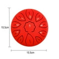 thumbnail image 2 of Tambor de lengua, tambor de lengua de acero, 11 notas de 6 pulgadas, tambor de acero con tecla C, tambor sin preocupaciones para niños adultos principiantes, 2 of 5