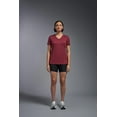 thumbnail image 2 of Expert Brand USA-Made Women's Oxymesh™ Athletic V Neck T-Shirt, Cardinal, 3XL, 2 of 6