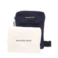 thumbnail image 2 of Pre-Owned Balenciaga 620260 nylon navy body bag/shoulder bag... (Good), 2 of 8