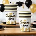 thumbnail image 4 of Disposable Graduation Paper Cups For Party Supplies Class Of 2026 Designs 10 Pack 3.3X2.9 Inch, 4 of 6