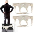 thumbnail image 4 of Cinturón de hernia inguinal, soporte para la ingle, bolsa inflable para hernia para adultos mayores, tamaño grande, 4 of 14