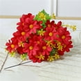 thumbnail image 5 of Liwnm Under $1 Indoor Flower Artificial Faux Daisy Wildflowers Decor Outside Garden Silk Artificial Flowers for Decor White2, 5 of 7