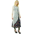 thumbnail image 6 of Bimba Floral Print Cotton Kurta Kurti Indian Designer Clothing Kurti Dress Tunic, 6 of 9