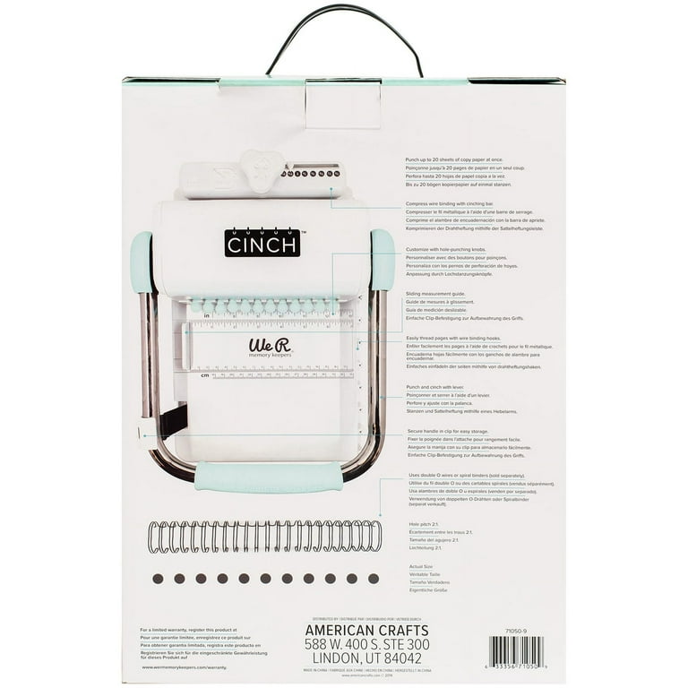 We R Memory Keepers – Fili Per Rilegatura Cinch 5 Cm, 2 Pezzi Per Confezione, Colore Argento (pack Da 6) - 2