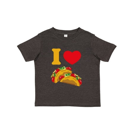 

Inktastic I Love Tacos Gift Toddler Boy or Toddler Girl T-Shirt