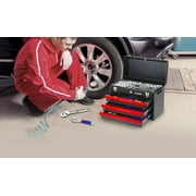WORKPRO 408-Piece Auto Repair Tool Set,Mechanics Tool Set,General Household Home Repair Tool Kit with 3-Drawer Heavy Duty Metal Box,Hand Tool Kit