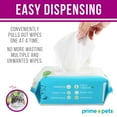 thumbnail image 5 of Prime Pets 300 Count Dogs Cats Grooming Wipes, Pet Cleaning Deodorizing Wipes,100CT per Pack, 5 of 9