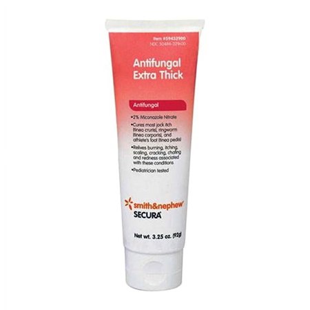 Smith & Nephew 59432900 Secura Antifungal Cream (Extra-Thick Formula) 3.25 oz.