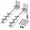 2Pack 18Inch Length-2'' Dia Blade, variant on 2/4/6 Pack 18" 24" Ground Anchors Screw In Shed Anchor With L Bracket Trampoline Spiral Swingset For Swing Set Mobile Home Fence