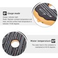 thumbnail image 2 of Shisuyan 1 Pc Practical Heating Cup Coaster Creative Cup Warmer Insulation Coaster (Assorted Color), 2 of 8