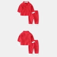 thumbnail image 1 of Ropa infantil, 2 piezas/juego de ropa de bebé elegante de estilo chino, traje de bebé de alta capacidad, 1 of 5