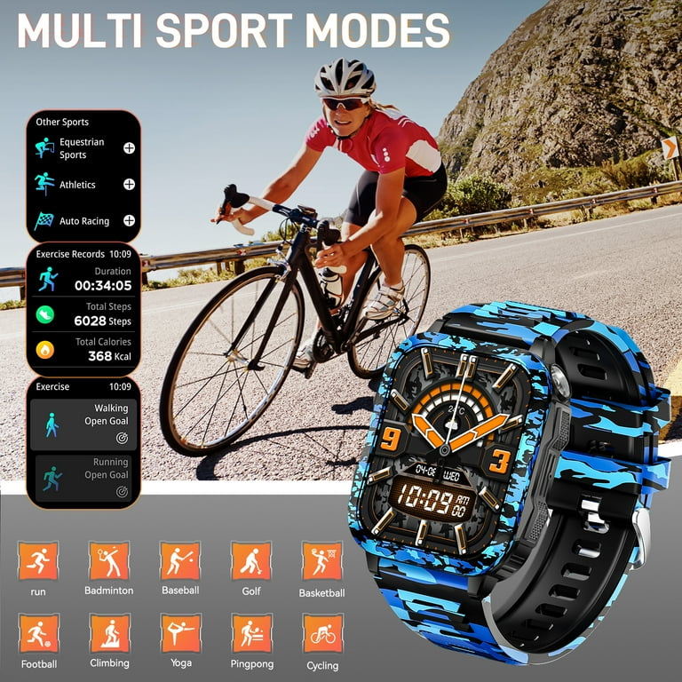 XAXRE KT79 Smart Watch for Men with 1.96