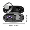 thumbnail image 3 of Translation Earbuds Qwtwty Wireless Bluetooth Al Translation Earphones with Intelligent Digital Display High Definition Call Long Battery Life for Business Meetings Travel And Work, 3 of 9