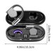 thumbnail image 3 of Auriculares inalámbricos Pisexur para hombre con Bluetooth y traducción automática, pantalla digital inteligente, llamadas de alta definición, batería de larga duración, para reuniones de negocios, v, 3 of 9