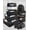 Black, variant on Veken 8 Set Packing Cubes for Travel Essentials, Suitcase Organizer Bags in 4 Sizes, Carry-On Luggage Accessories with Large Laundry & Toiletry Bag for Airplane, Road Trip & Camping