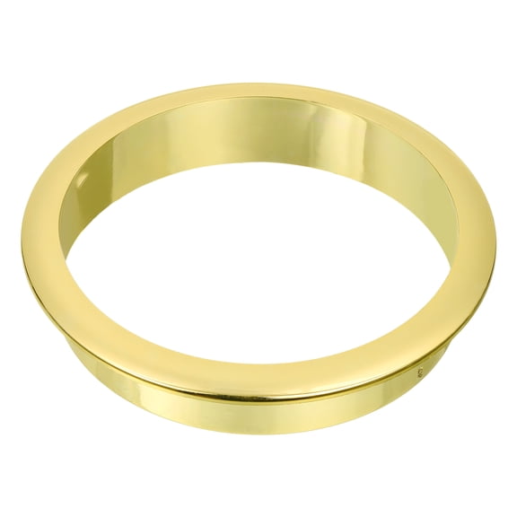 1 Pcs 3.15 inch (80mm) Nylon Desk Grommets, Plastic Cable Hole Cover, Wire Cord Cable Organizer, Gold