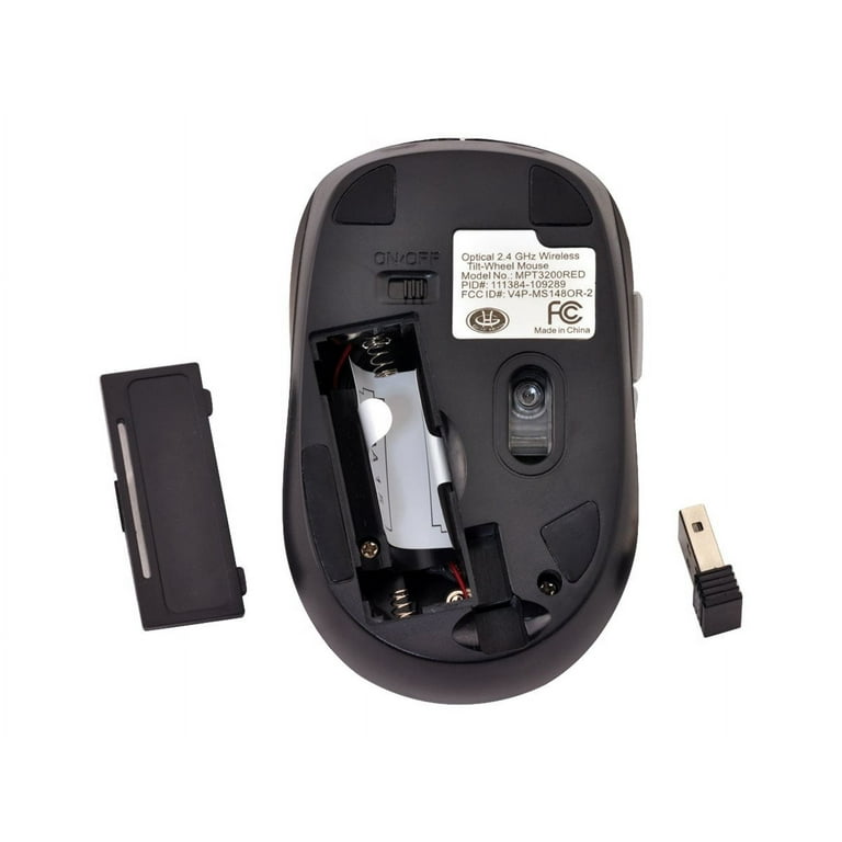 Tilt clearance wheel mouse