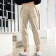 thumbnail image 5 of Pantalones largos de pana para hombre, con cordón y cintura elástica, holgados, para correr, informales, cargo, largos, de algodón y licra., 5 of 8