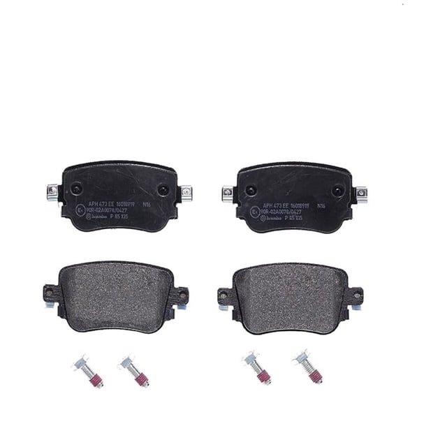 Balatas Bajos metales BREMBO 2012 A 2019 Seat trasero