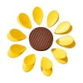 thumbnail image 4 of Sunflower Petal Magnetic Snack Bag Clip, Fridge Magnet Note Holder and Food Sealer for Chips Coffee Bags, Strong Magnet Attaches to Metal Surface, Multi-Function Kitchen Countertop Decor, 2-Pack, 4 of 7