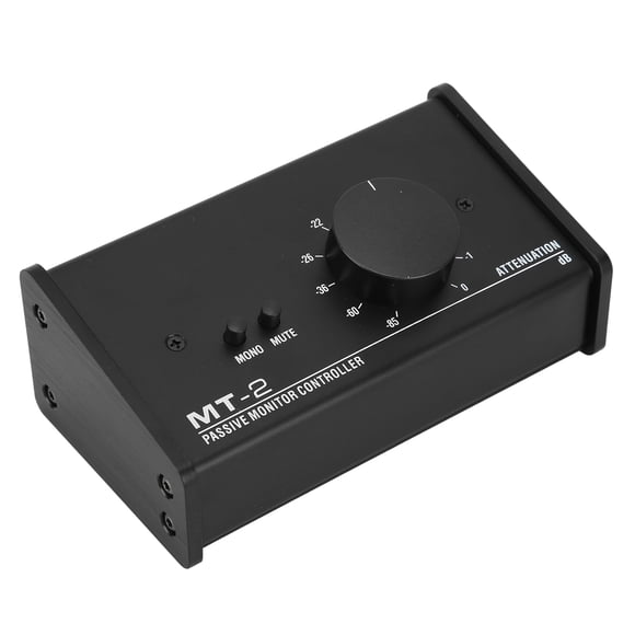 Controlador de monitor pasivo, Controlador de monitor pasivo XLR Controlador de volumen de monitor estéreo pasivo Controlador de volumen estéreo pasivo Respuesta rápida