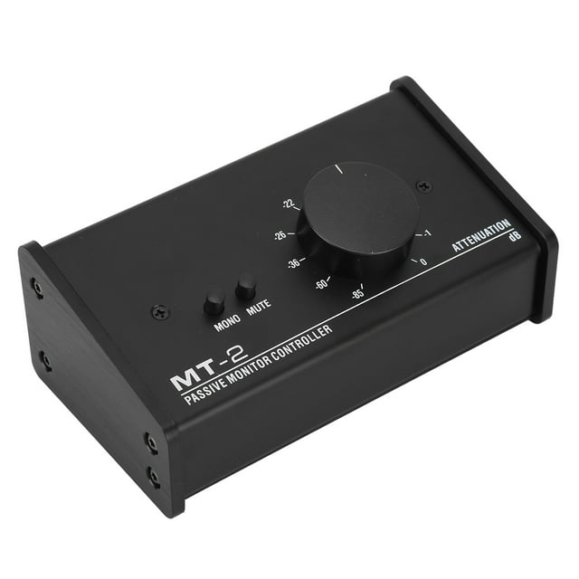 Controlador de monitor pasivo, Controlador de monitor pasivo XLR Controlador de volumen de monitor estéreo pasivo Controlador de volumen estéreo pasivo Respuesta rápida