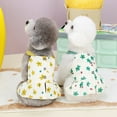 thumbnail image 4 of Adorable Pet Clothes for Cats & Small Dogs - Charming Spring & Autumn Wear Floral Halter Dress, 4 of 6