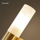 thumbnail image 3 of Modern LED Linear Wall Light for Bathroom, Double Lamp, Gold, White, Frosted Glass, Brass, Wall Lamp(No Bulb), 3 of 3