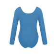 thumbnail image 4 of Basic Long Sleeve Leotards for Girls Toddler Kids Teen Dance Gymnastic Bodysuit Outfit Leotard 5-18 Years, 4 of 5