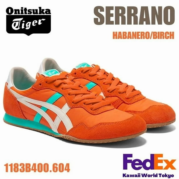 Onitsuka Tiger SERRANO HABANERO/BIRCH 1183B400 604 UNISEX Sneaker NEW!! F/S