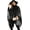 Stryle1-black, variant on Women's Color Block Shawl Wrap Plus Size Cardigan Poncho Cape Open Front Long Winter Sweater Coat