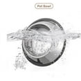 thumbnail image 6 of 2 Pack Stainless Steel Non-Skid Pet Dog Water and Food Bowl for Small Dog Cat Animals, 6 of 7