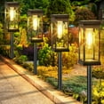 thumbnail image 5 of Upgraded Solar Pathway Lights - Super Bright Waterproof | Sun-Powered for Yard, Garden Walkway (Warm White), 5 of 8