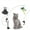 D, variant on Feledorashia New Pet Essentials Cat Wand Toys Cat Fishing Pole Suction Cup Teaser Cats Toys for Indoor Cats Exercise Playing Interactive Catcher Wand Toy