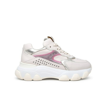 

HOGAN HYPERACTIVE BEIGE LEATHER SNEAKERS