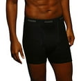 thumbnail image 2 of Hanes Ultimate Men's 5-Pack Boxer Brief-Colors May Vary, Black/Grey, Medium, 2 of 2