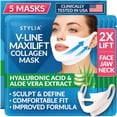 thumbnail image 1 of Mascarilla Facial Stylia MaxiLift V-Line con Colágeno, 5 piezas, 1 of 9