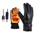 thumbnail image 2 of Electric USB Heated Gloves Winter Warming Thermal Ski Snow Hand Warm Windproof, 2 of 20