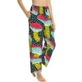 thumbnail image 2 of Daiia Green Mushroom Women's Sleep Pant with Pockets and Drawstring,Pajama Pants-Medium, 2 of 9