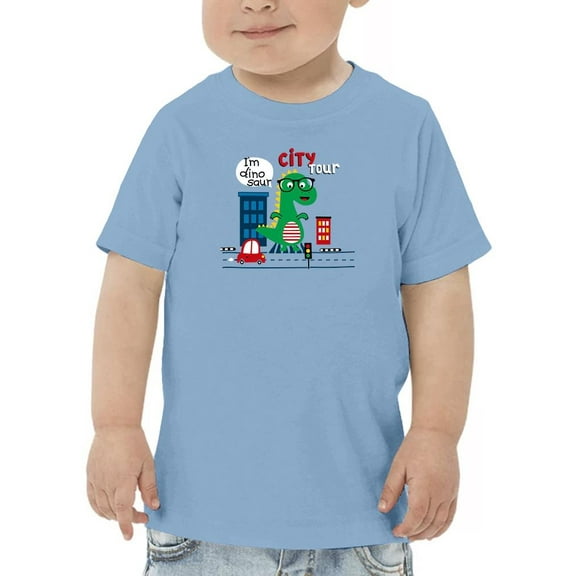 Dinosaur City Tour T-Shirt Toddler -Image by Shutterstock, 4 Toddler