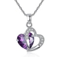thumbnail image 3 of Conjunto de joyas Love Crystal Eyes Collar con pendientes colgantes, 3 of 4