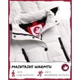 thumbnail image 5 of Canada Weather Gear Girls Winter Coat Stadium Length Quilted Puffer Parka Insulated Outerwear, 5 of 7